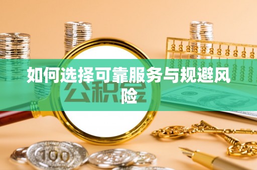 资中如何选择可靠服务与规避风险